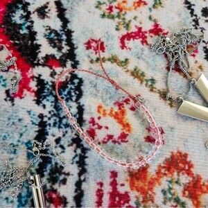 4Ocean Pink Clear Recycled Plastic Beads Eco Sustainable Bracelet